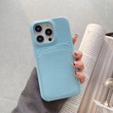 For iPhone 14Pro Max 13 Pro Max XS Max X XR 8 7 Plus Case Luxury Leather Card Wallet Stand Holder Soft Case