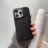 For iPhone 14Pro Max 13 Pro Max XS Max X XR 8 7 Plus Case Luxury Leather Card Wallet Stand Holder Soft Case