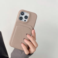 For iPhone 14Pro Max 13 Pro Max XS Max X XR 8 7 Plus Case Luxury Leather Card Wallet Stand Holder Soft Case